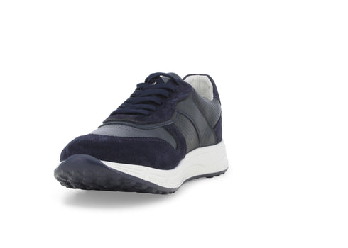 Melluso Scarpe Uomo Casual in Camoscio e Pelle Traforata